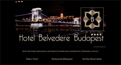 Desktop Screenshot of belvederehotels.hu